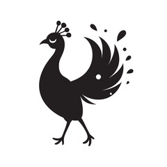 Peacock Dancing In Monsoon Rain