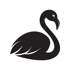 Flamingo With Head Tucked Under Wing