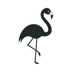 Flamingo Standing On One Leg Pose