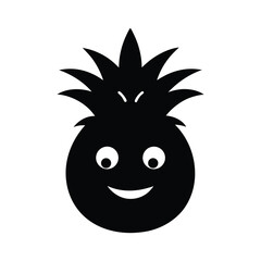 Obraz premium face of a pineapple