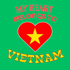 My heart belongs to Vietnam