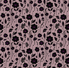 A beautiful Digital Flowers Motif Design watercolor illustration. Manual composition. Design for cover, fabric, print with textile designe
