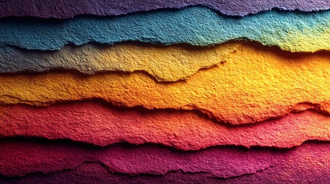 Beautiful rainbow background with soft texture and vibrant color blend