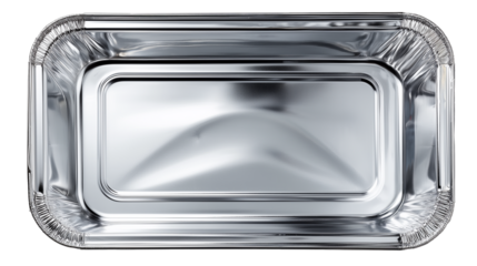 Aluminum tray liner for food preparation and presentation  