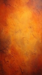 Obraz premium Studio-style textured orange background with warm plaster gradients and matte finish