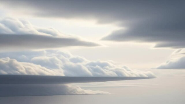 Dramatic Cloudscape with Shelf Cloud Formation