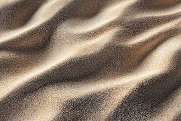 Fine Beach Sand Texture in Natural Light