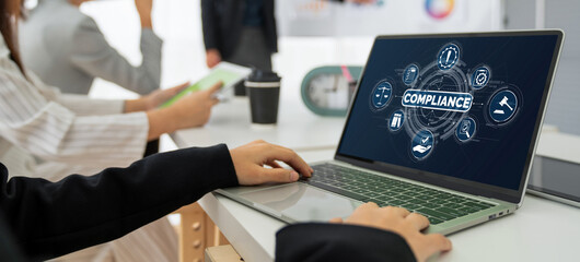 Compliance system for modish online corporate business to meet quality standard