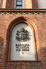 Papal Coat of Arms, Olsztyn Co-Cathedral Basilica, Poland