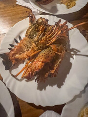 Brazil, Barreirinhas- 2023, May: Grilled lobster 
