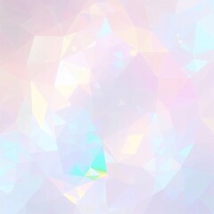 Obraz premium Elegant iridescent opal abstract background with delicate, luminous geometric shapand subtle glow. Perfect for sophisticated, modern, and stylish designs, adding a touch of luxury and ethereal beauty.