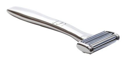 Shaving Razor for Hair Removal and Grooming - Isolated on White Background