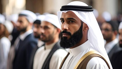 Man in traditional Middle Eastern attire