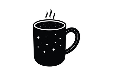 cozy mug vector icon