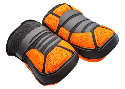 Sports Kneepad for Knee Protection and Comfort - Isolated on White Background