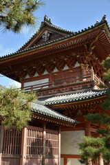 Obraz premium 大徳寺三門 金毛閣【重要文化財】 京都市北区