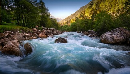 dynamic river rapids the thrilling flow of water through nature s untamed currents