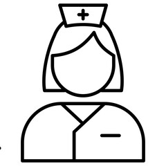Nurse Outline Icon
