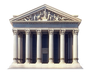 Obraz premium Stock Market for Financial Trading and Investment - Isolated on White Background