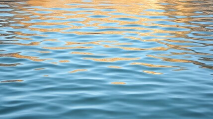 Water ripples reflections