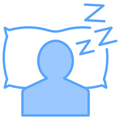 Sleep Asmr Blue Icon