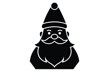 santa claus vector icon