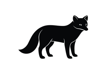 arctic fox vector icon