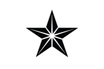 bright star vector icon