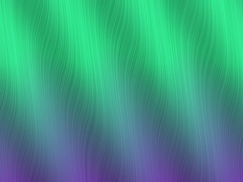 Abstract green and purple wavy lines background, perfect for nature-inspired and calming designs