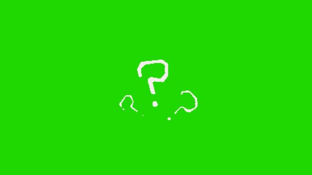 question animation