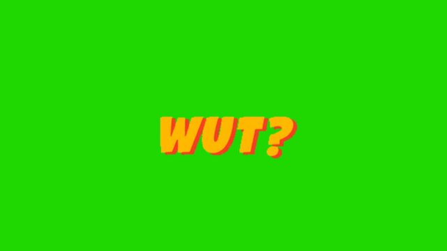 question animation