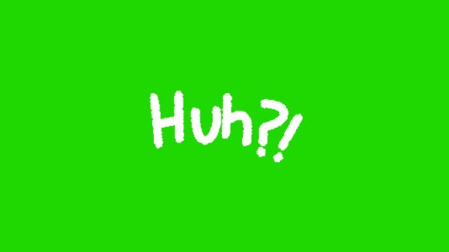 question animation