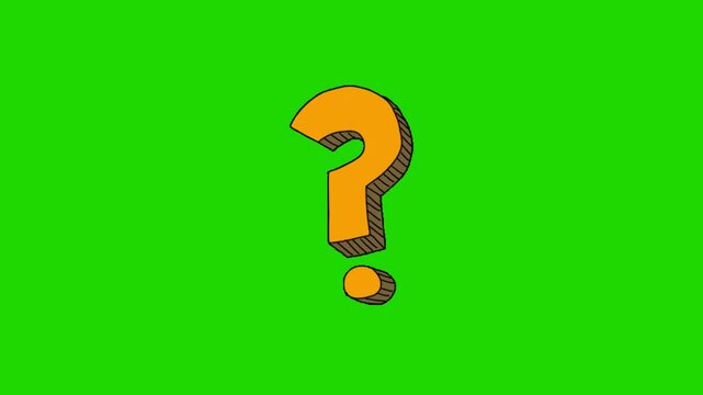question animation
