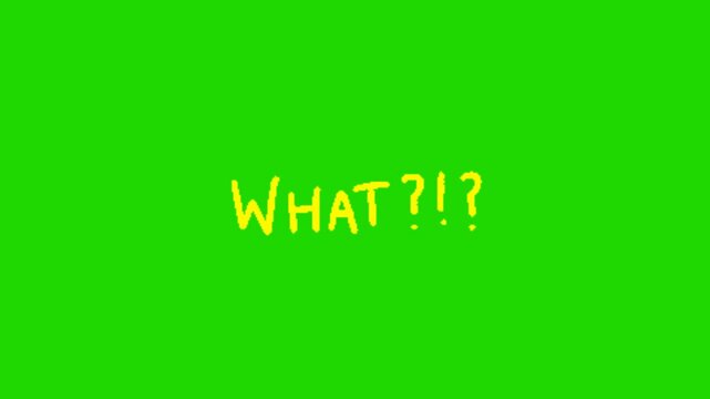 question animation