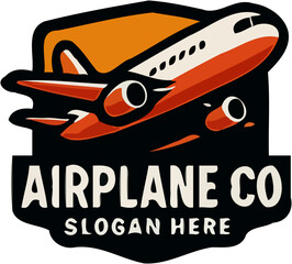 airplane company logos with bold designs, ideal for aviation, travel, and logistics branding.