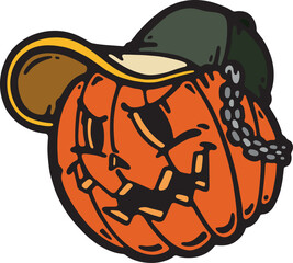 HALLOWEEN PUMPKIN CHARACTER