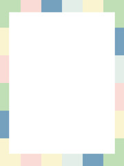 Fototapeta premium ナチュラルカラーのフレーム