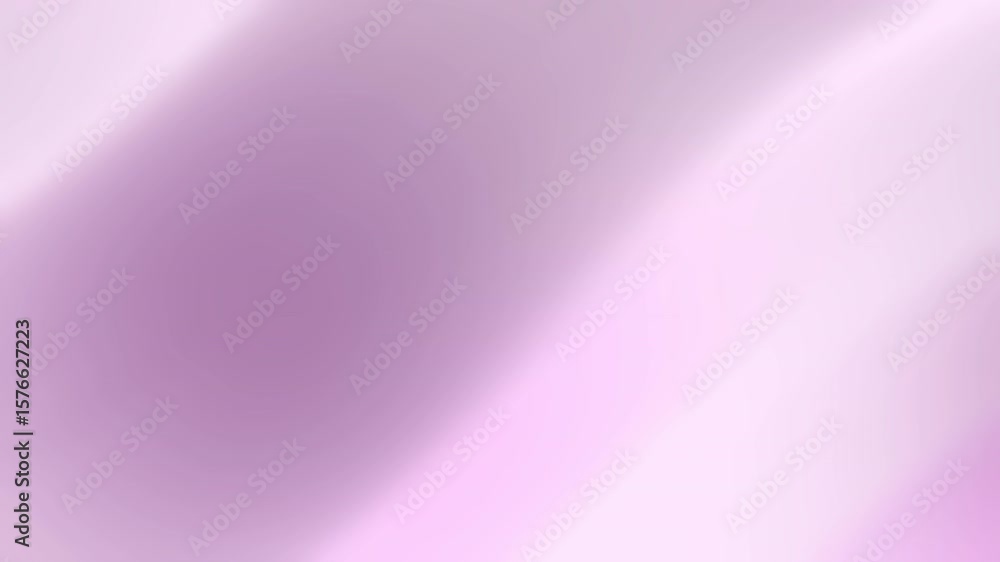 Poster Smooth rosegold, mix violet and pink gradient silk fabric with abstract light curve and line pattern
