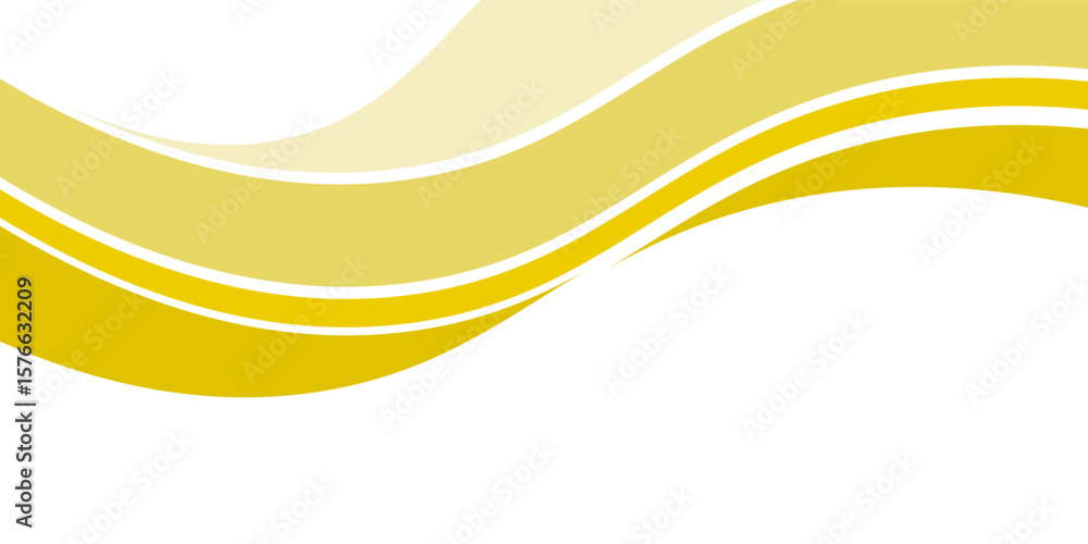 Poster yellow background vector dimension 3d graphic message board for text and message design frame line s