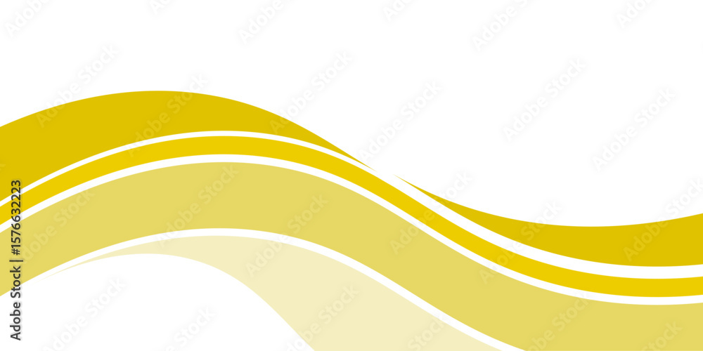 Poster yellow background vector dimension 3d graphic message board for text and message design frame line s