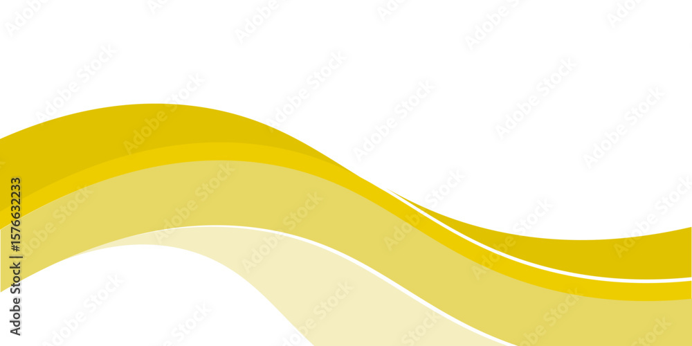 Poster yellow background vector dimension 3d graphic message board for text and message design frame line s