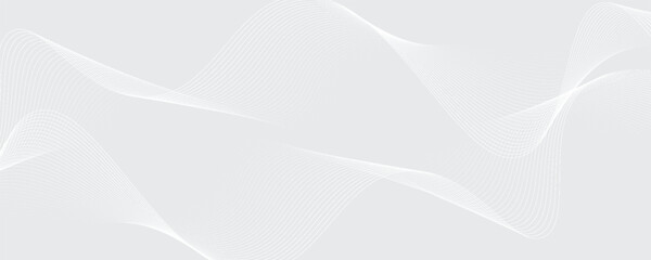 Modern abstract background with flowing lines. Digital future technology concept. vector illustration.