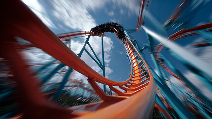 Roller coaster POV