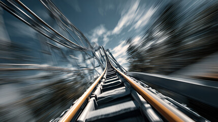 Roller coaster POV
