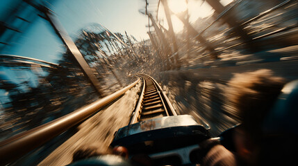 Roller coaster POV