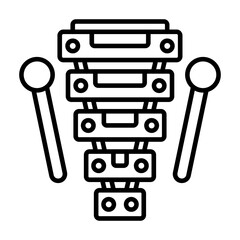 Xylophone Icon