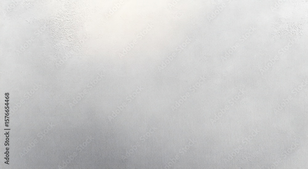 Poster close-up view of a smooth concrete wall texture with subtle variations in grey tones and fine surfac
