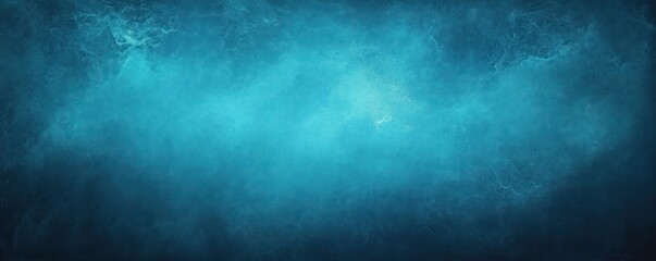 Abstract dark turquoise and teal textured background with subtle smoky and cloudy patterns conveying a calm and mysterious atmosphere
