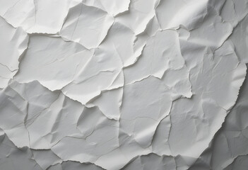 Cracked White Paper Texture