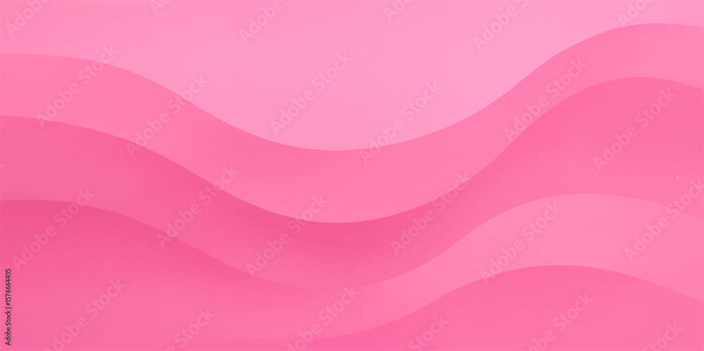 Poster soft pink abstract background with flowing wavy waves and smooth silk texture